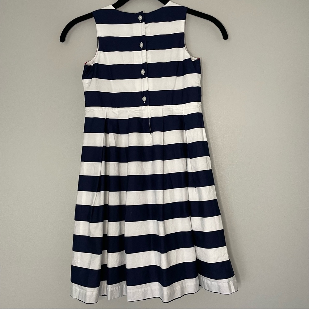 Janie and Jack Pretty Patriot Striped Dress - Picture 3 of 11
